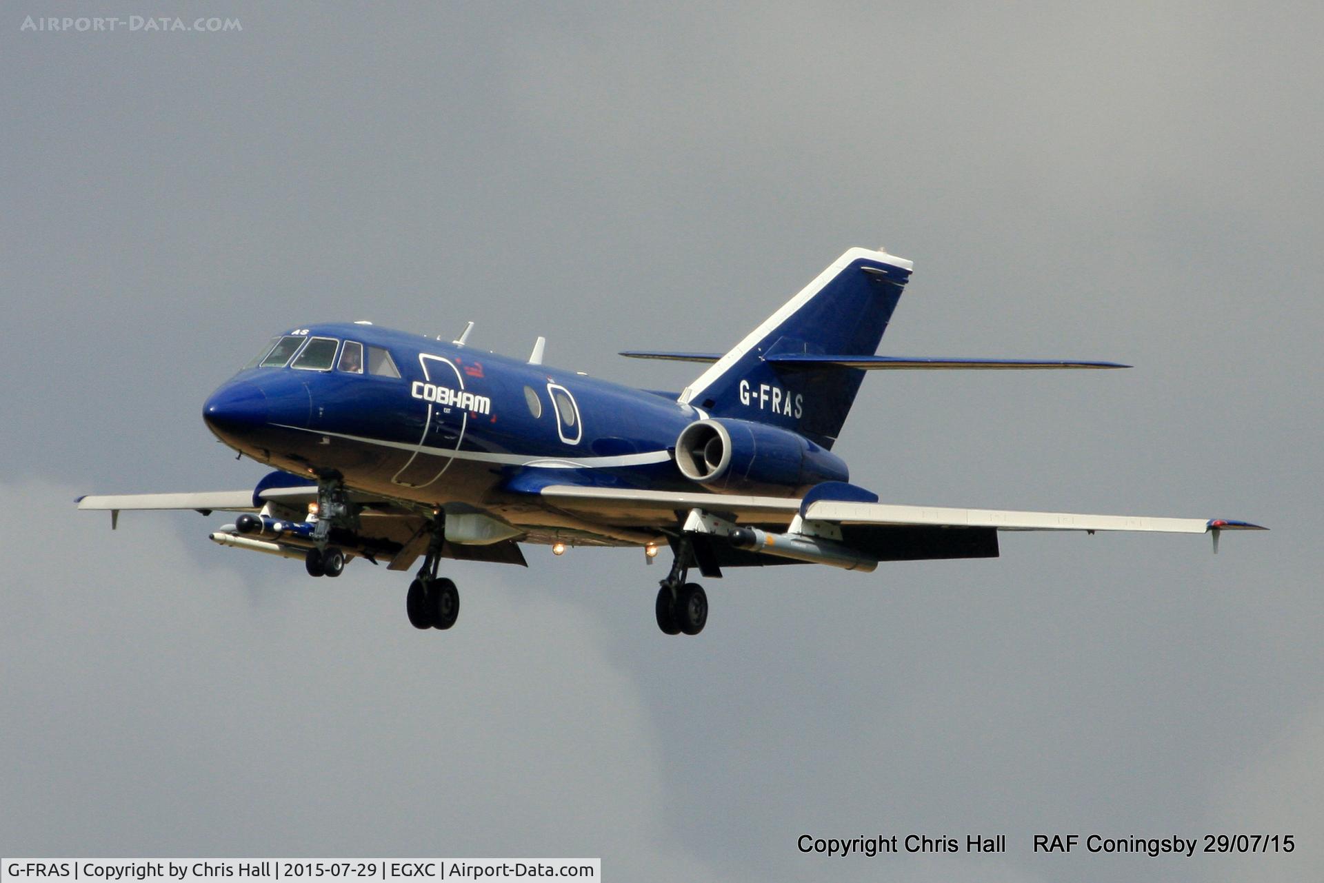 G-FRAS, 1967 Dassault Falcon (Mystere) 20DC C/N 82, Cobham Aviation