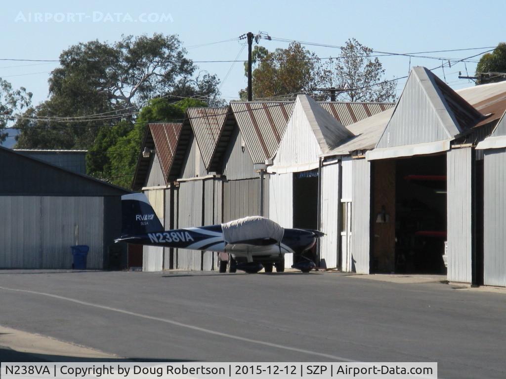 N238VA, 2013 Vans RV-12 C/N 12012, 2013 Van's Aircraft Inc. RV-12, production LSA, Rotax 912ULS 100 Hp. For when you don't want to build your own, and fly sooner. Van's Aircraft actually contracts out the production build RV-12 to another Oregon firm.
