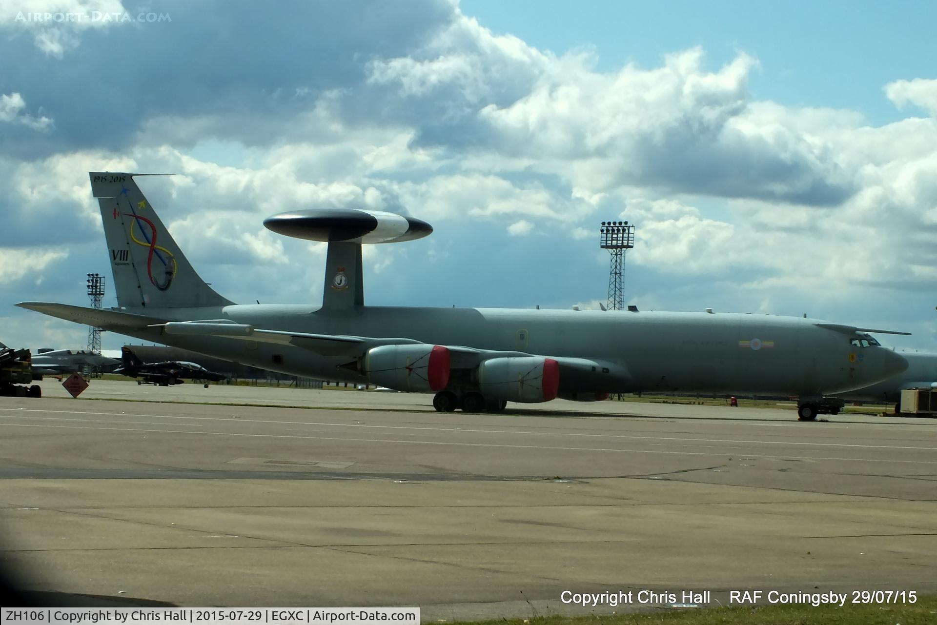ZH106, 1991 Boeing E-3D Sentry AEW.1 C/N 24114, RAF 8 Sqn
