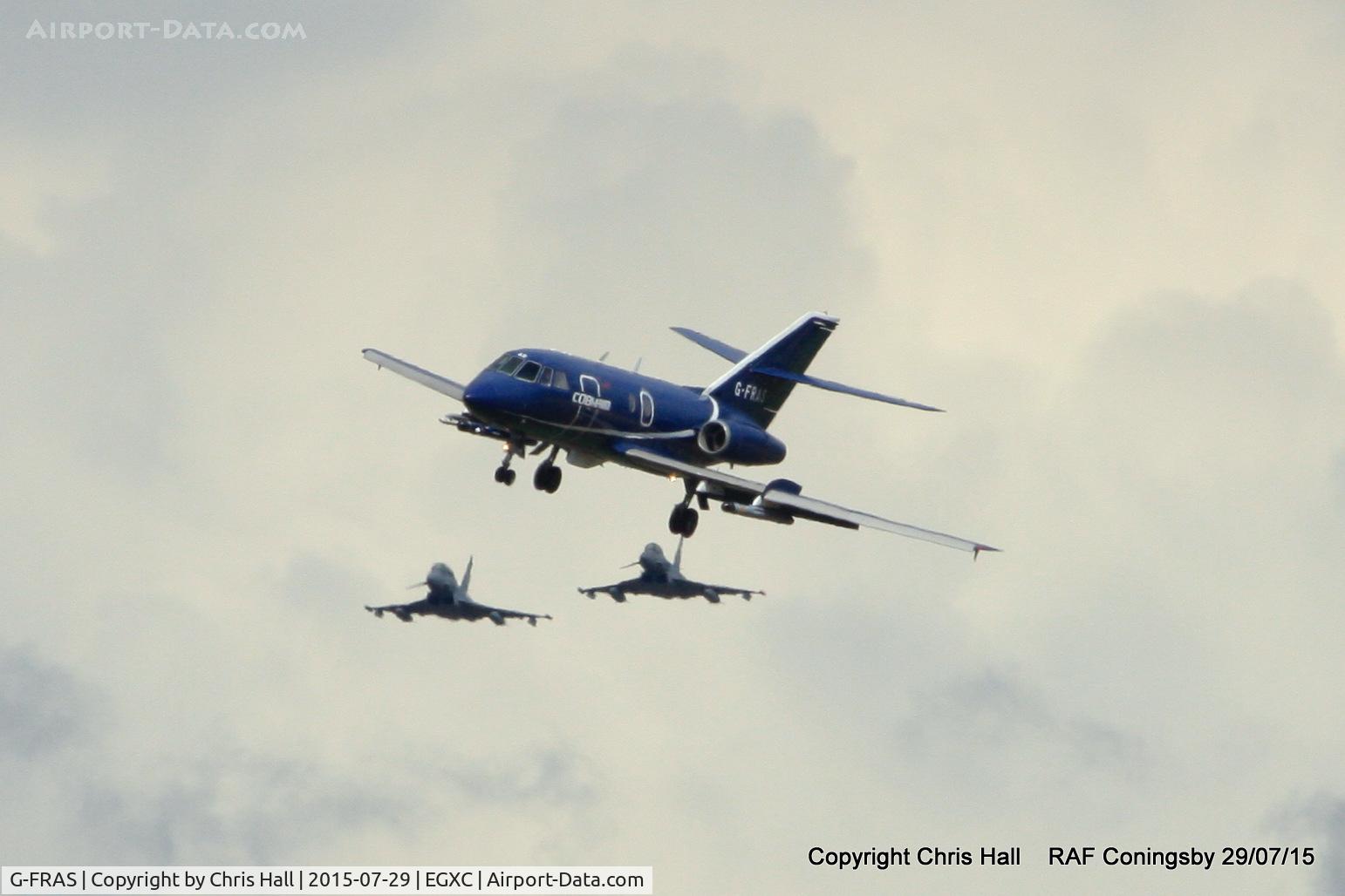 G-FRAS, 1967 Dassault Falcon (Mystere) 20DC C/N 82, Cobham Aviation
