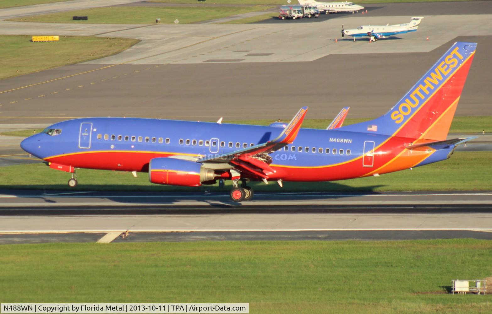 N488WN, 2004 Boeing 737-7H4 C/N 33853, Southwest