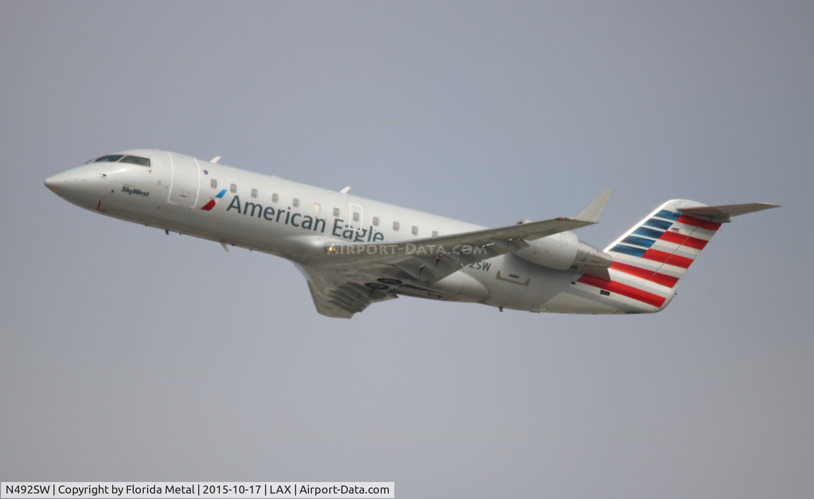 N492SW, 1997 Canadair CRJ-100ER (CL-600-2B19) C/N 7168, American Eagle