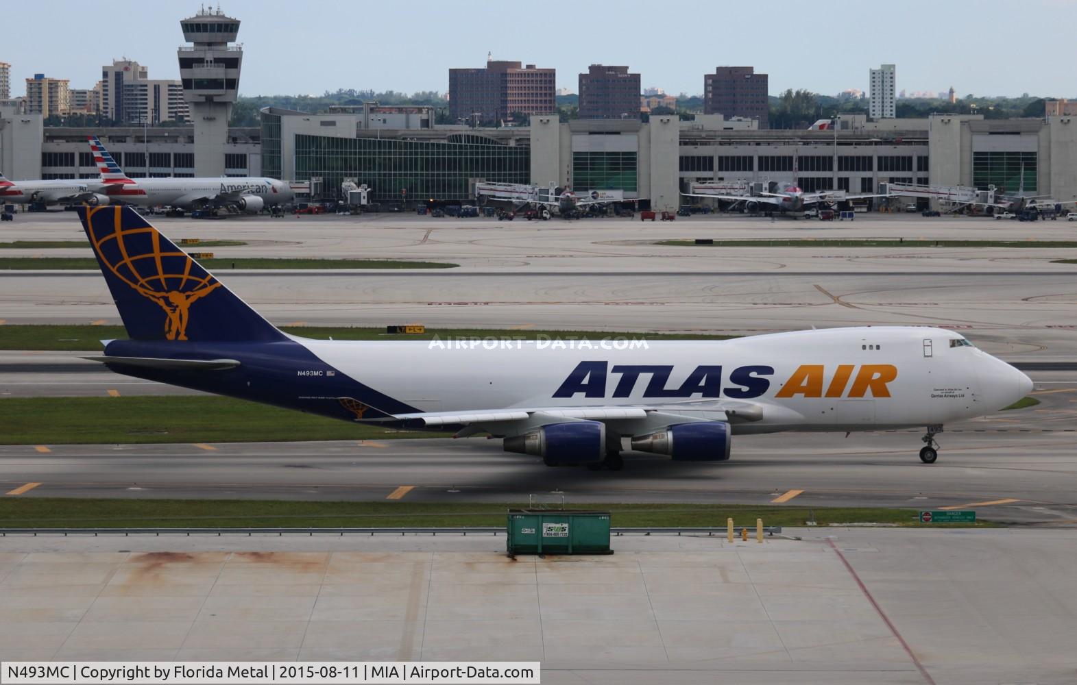 N493MC, 1998 Boeing 747-47UF C/N 29254, Atlas