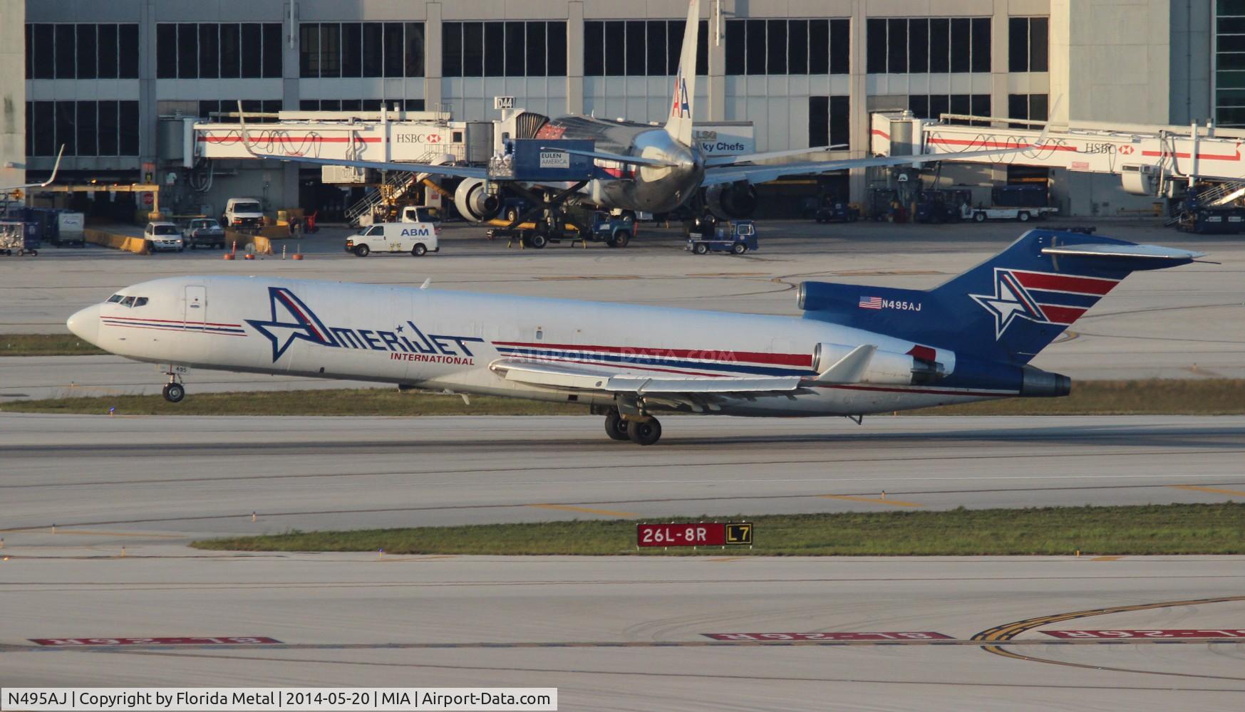 N495AJ, 1975 Boeing 727-233F C/N 20937, Amerijet