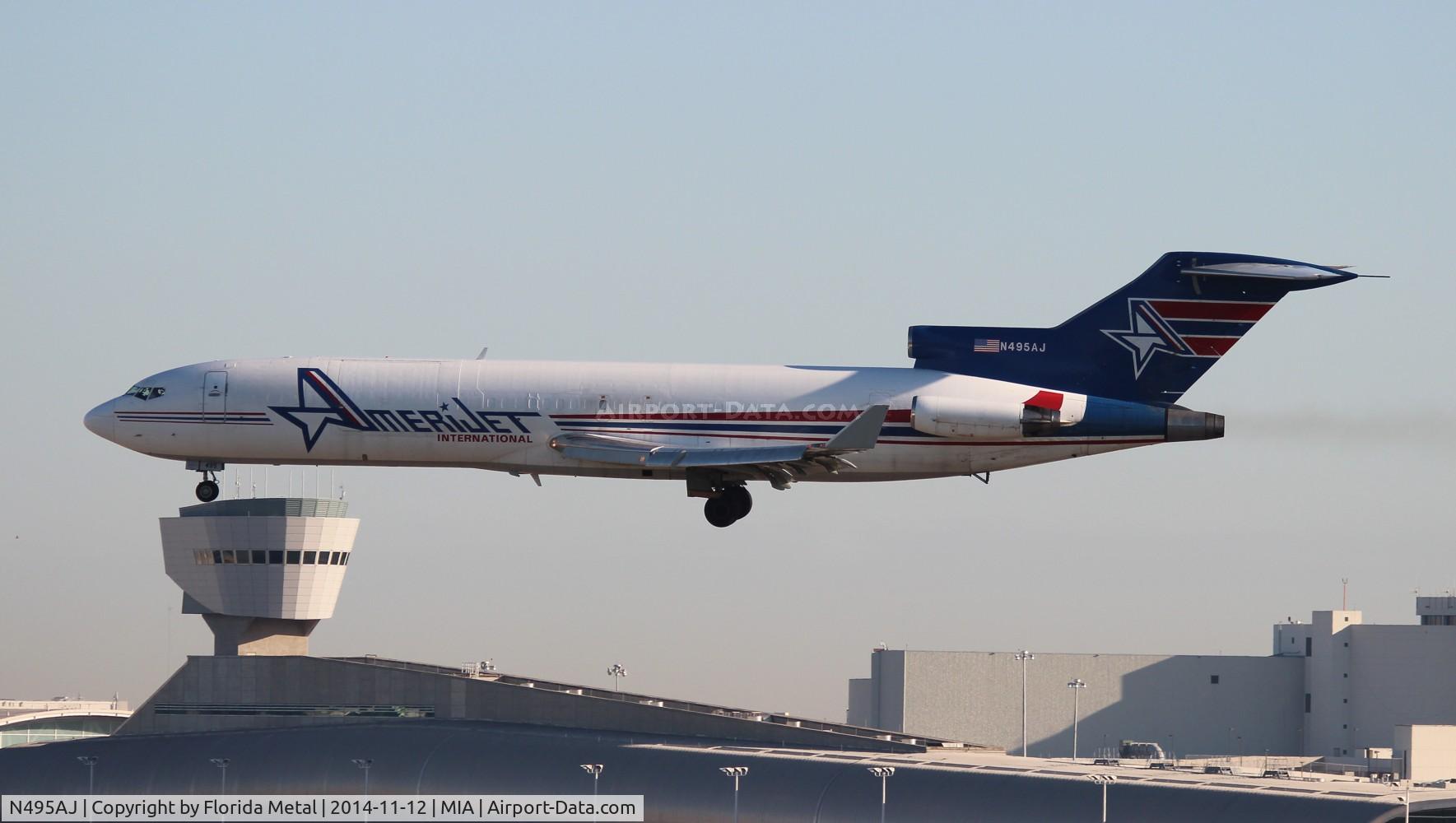 N495AJ, 1975 Boeing 727-233F C/N 20937, Amerijet