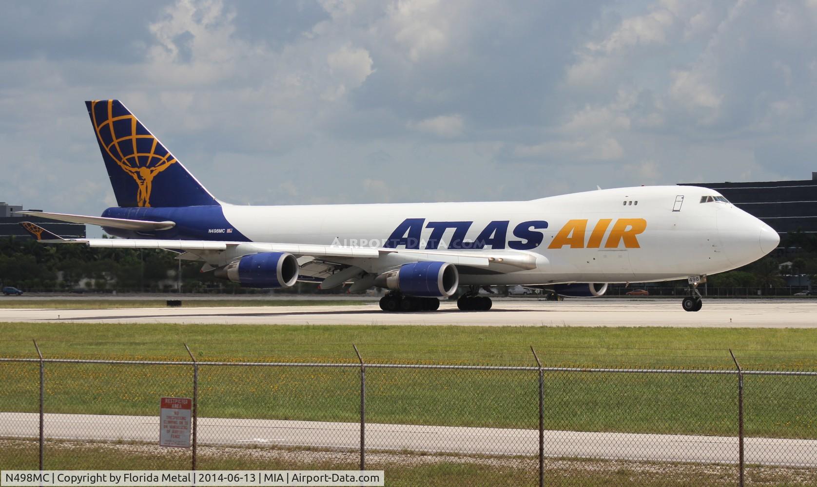 N498MC, 1999 Boeing 747-47UF C/N 29259, Atlas
