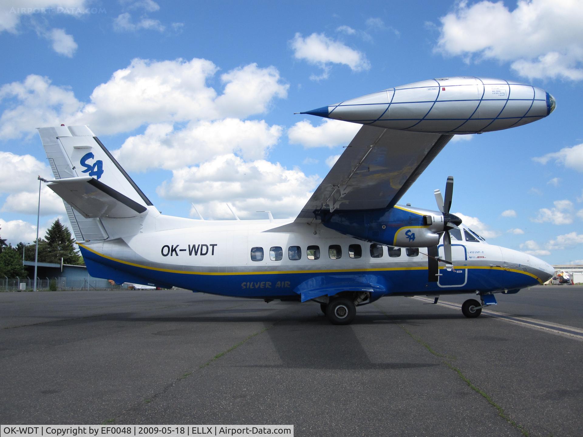 OK-WDT, 1991 Let L-410UVP-E Turbolet C/N 912615, Silver Air