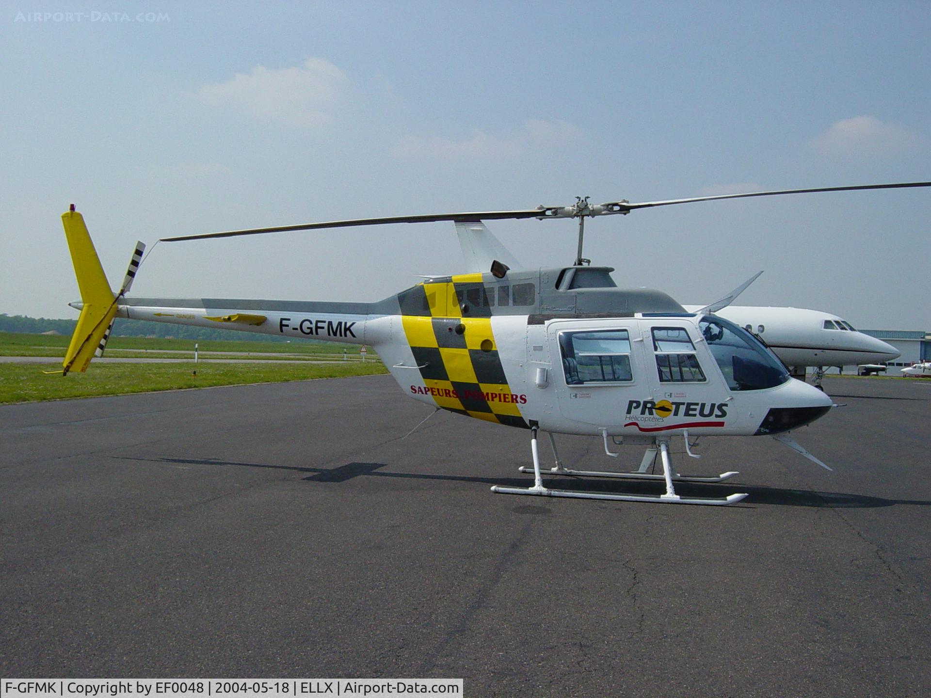 F-GFMK, Bell 206B JetRanger III C/N 2386, Proteus