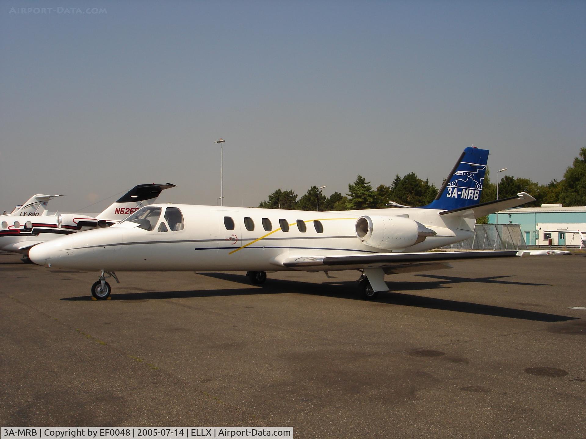 3A-MRB, 1982 Cessna 551  Citation II/SP C/N 551-0421, Monaco Reg