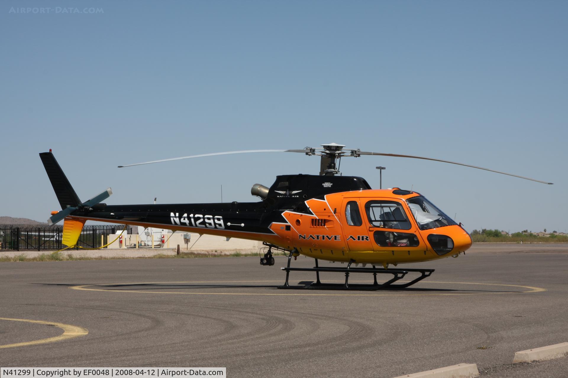 N41299, 2004 Eurocopter AS-350B-2 Ecureuil C/N 3806, medivac
