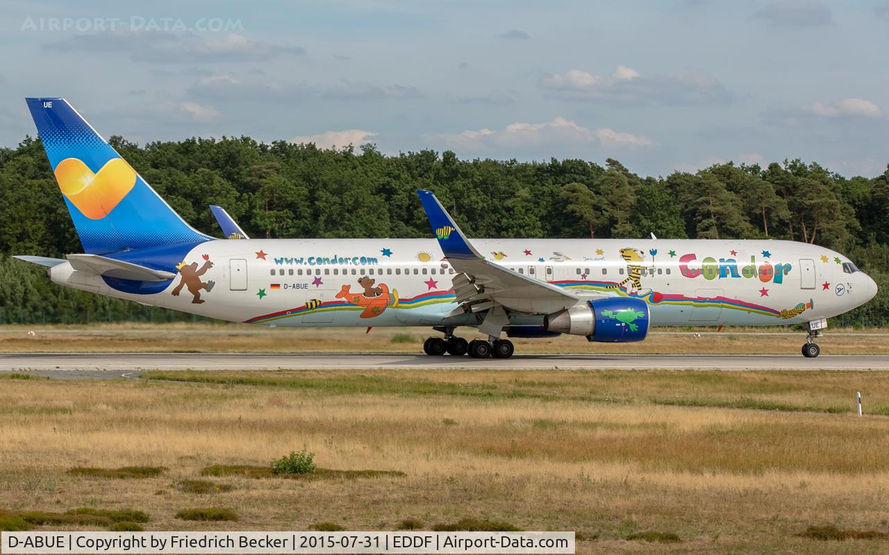 D-ABUE, 1993 Boeing 767-330/ER C/N 26984, departure via RW18W