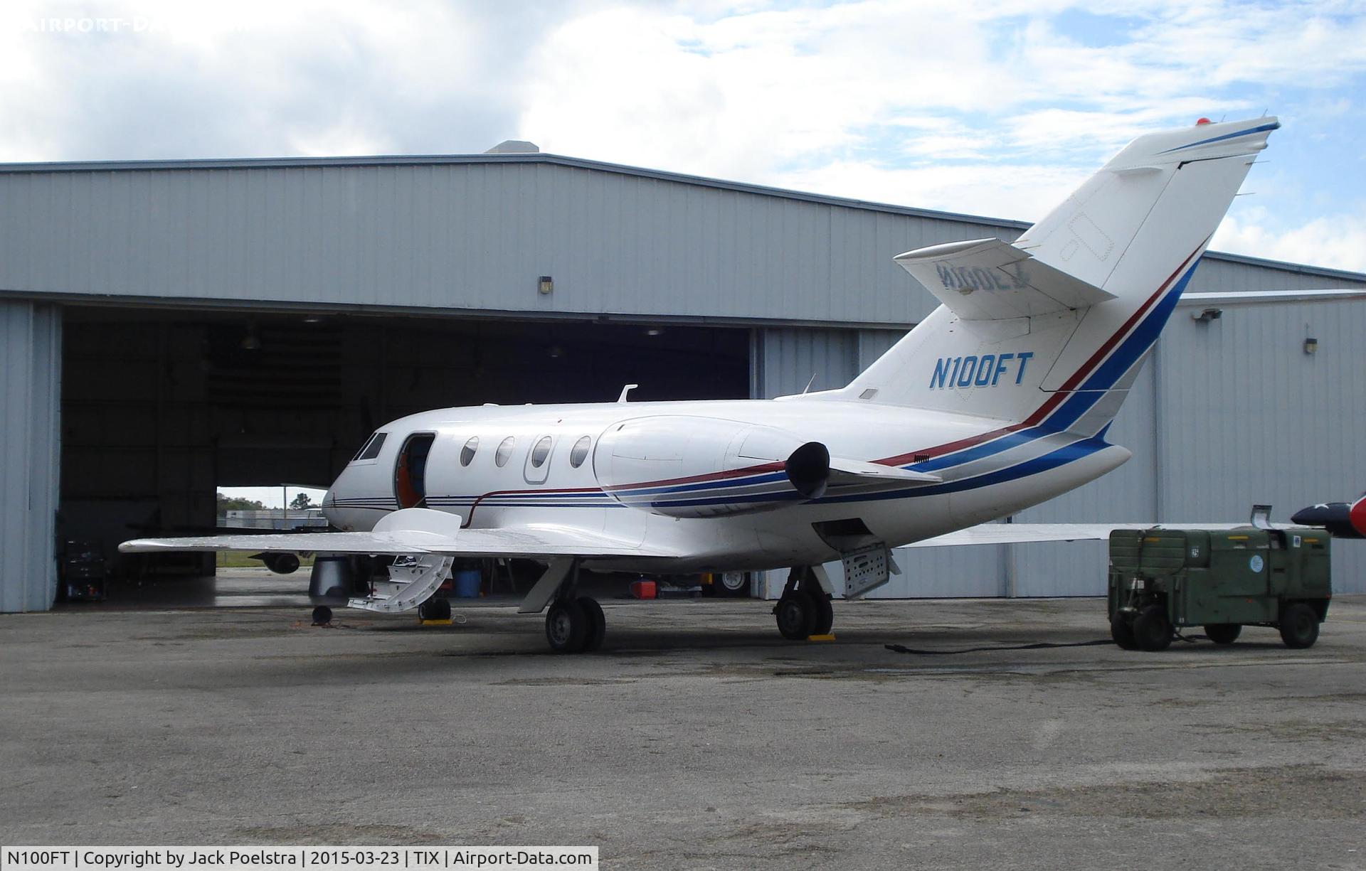 N100FT, 1969 Dassault Falcon 20D-5 (Mystere) C/N 202, Maintenance at Titusville airport