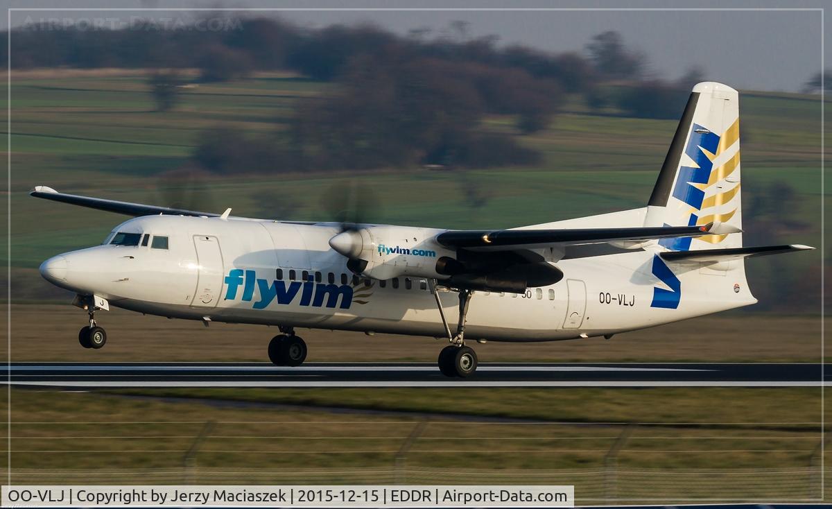 OO-VLJ, 1987 Fokker 50 C/N 20105, Fokker 50