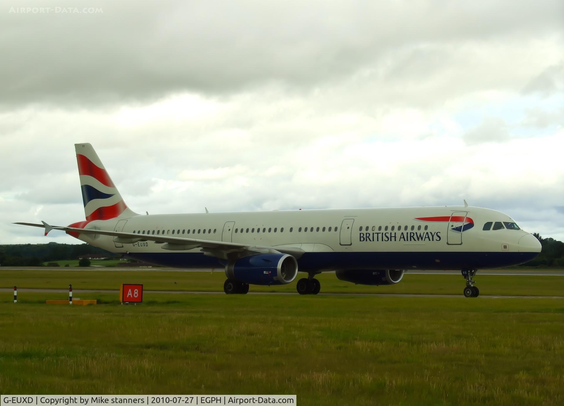 G-EUXD, 2004 Airbus A321-231 C/N 2320, BA A321 Arrives from LHR