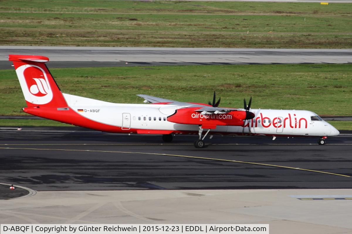 D-ABQF, 2009 De Havilland Canada DHC-8-402Q Dash 8 C/N 4245, Taxiing