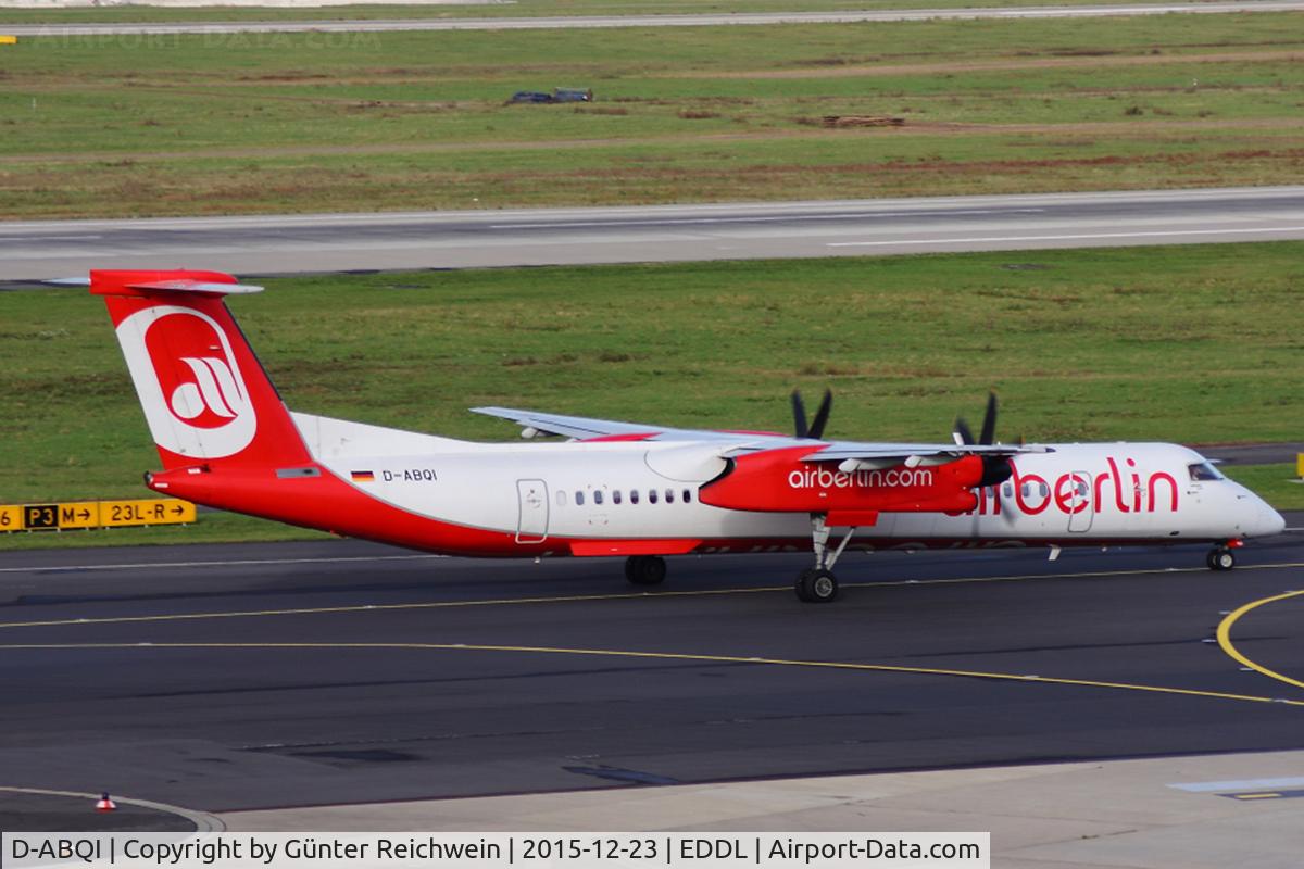 D-ABQI, 2009 De Havilland Canada DHC-8-402Q Dash 8 C/N 4264, Taxiing