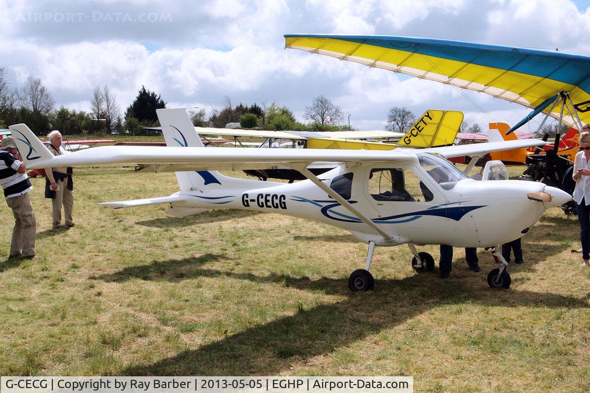 G-CECG, 2006 Jabiru UL-D C/N 661, Jabiru UL-D Calypso [0661] Popham~G 05/05/2013. Revised scheme on the bodywork compared to earlier photo.