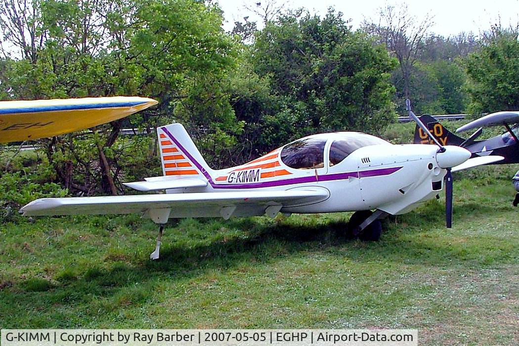G-KIMM, 2001 Europa XS Monowheel C/N PFA 247-13404, Europa Avn Europa XS  [PFA 247-13404] Popham~G 05/05/2007