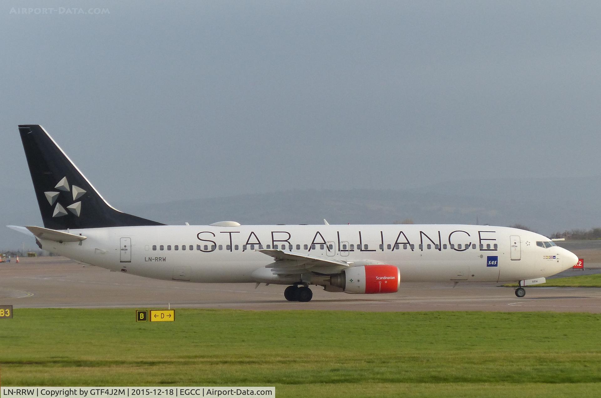 LN-RRW, 2004 Boeing 737-883 C/N 32277, LN-RRW  Manchester 18.12.15