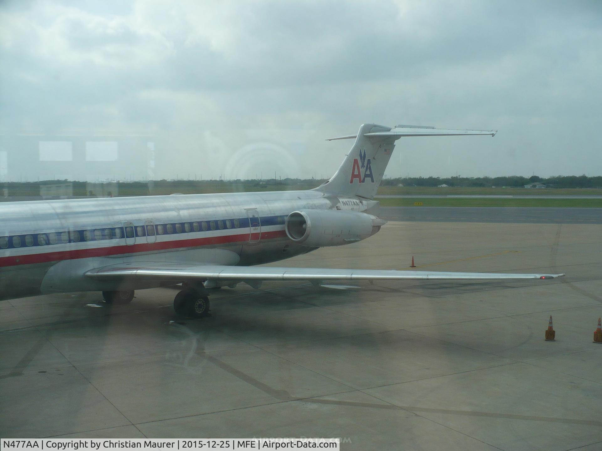 N477AA, 1988 McDonnell Douglas MD-82 (DC-9-82) C/N 49652, Mcdonnell Douglas DC-9