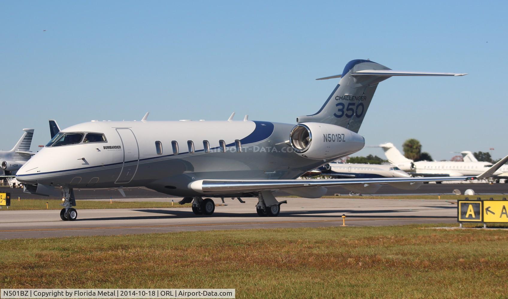 N501BZ, 2014 Bombardier Challenger 350 (BD-100-1A10) C/N 20501, Challenger 350