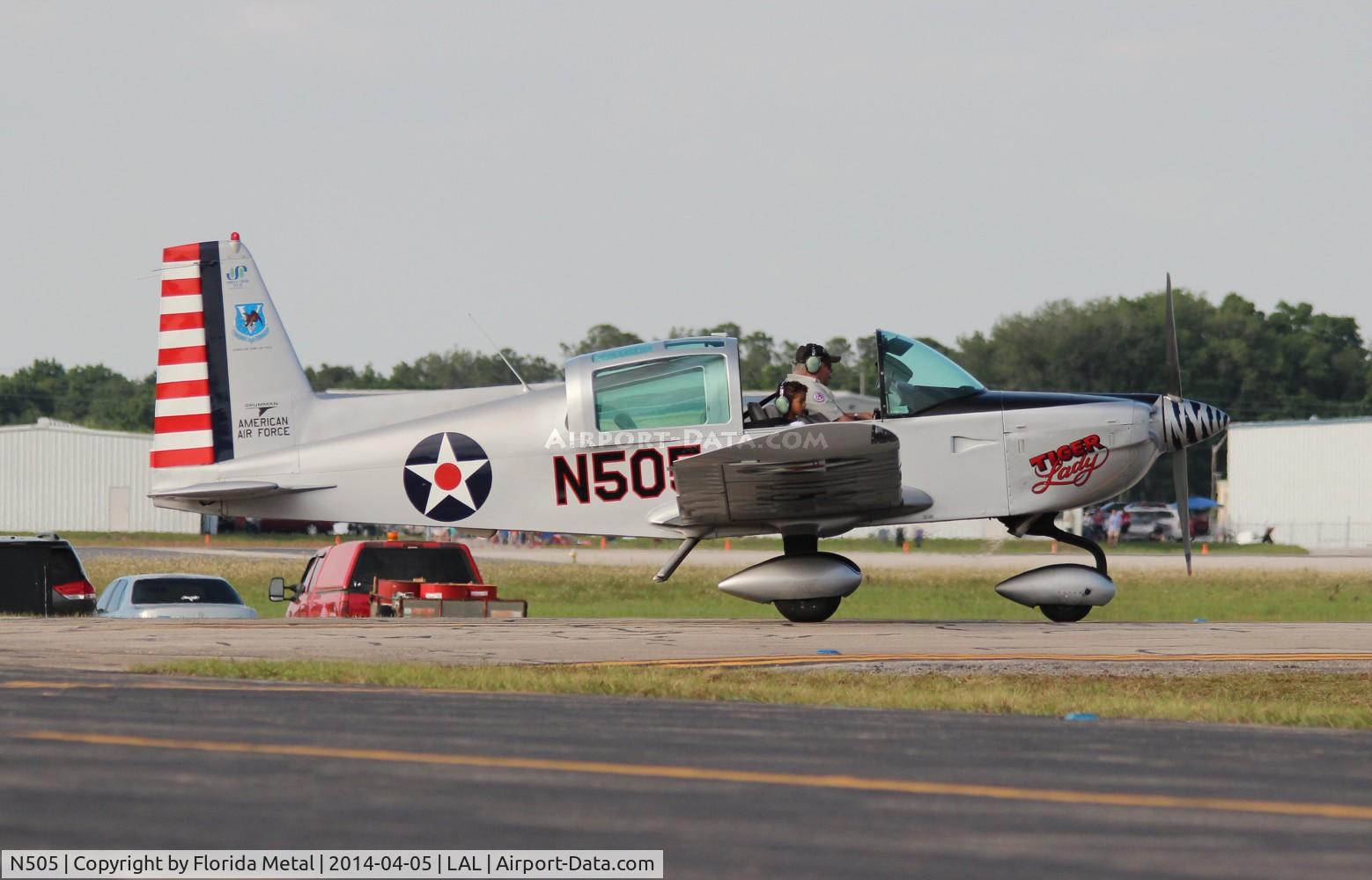 N505, 1979 Grumman American AA-5B Tiger C/N AA5B1275, Grumman AA-5B