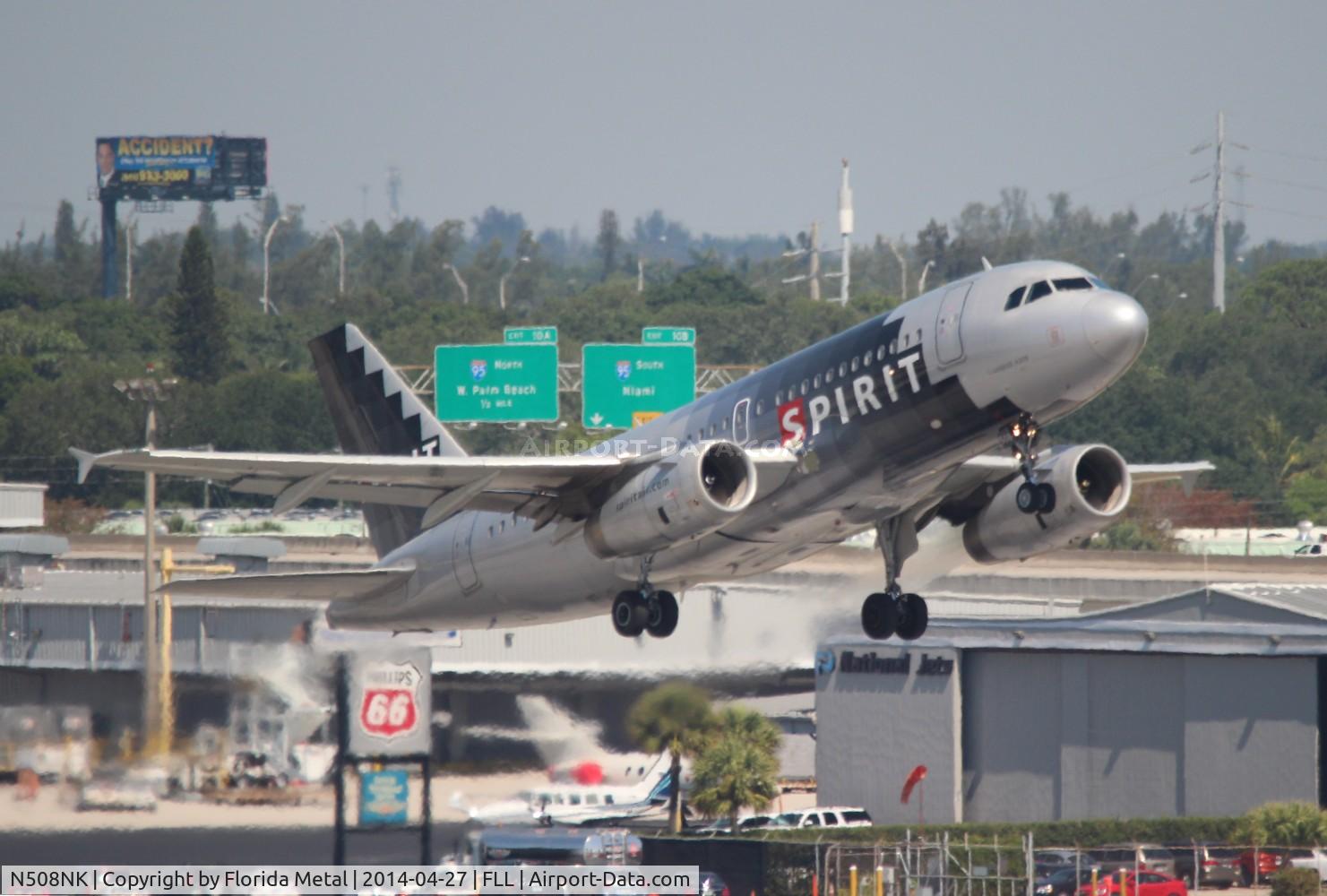 N508NK, 2005 Airbus A319-132 C/N 2567, Spirit