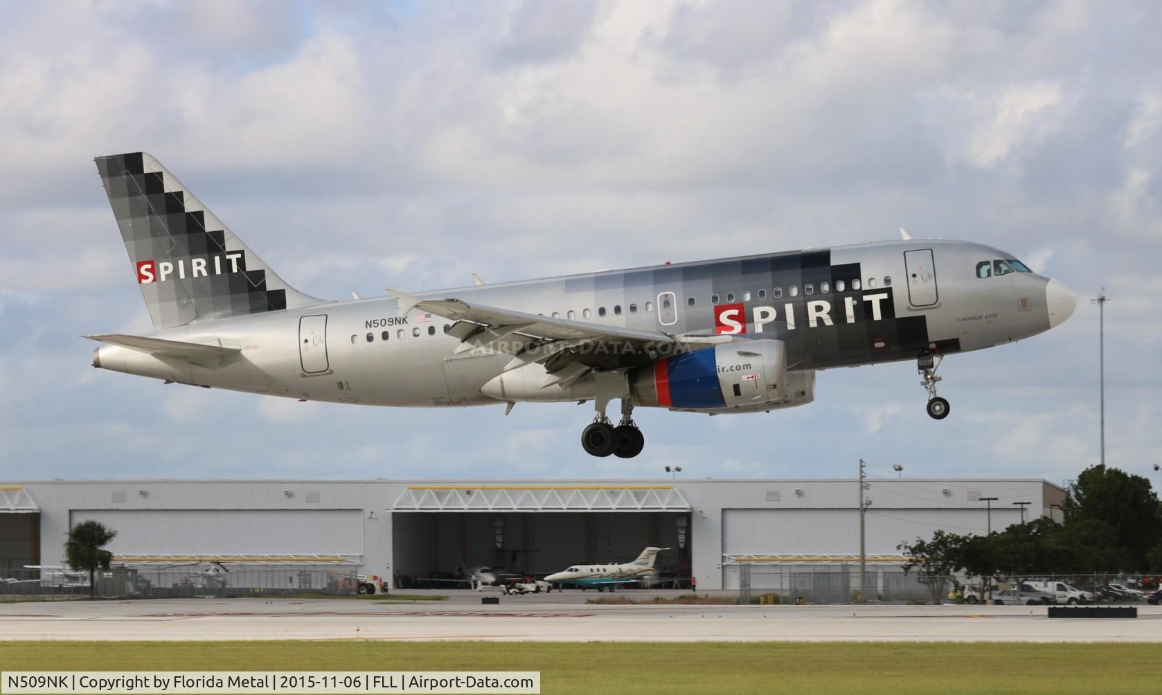 N509NK, 2005 Airbus A319-132 C/N 2603, Spirit