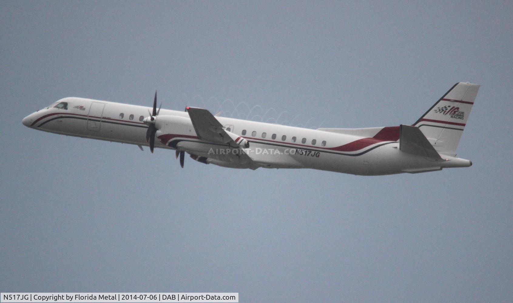 N517JG, 1995 Saab 2000 C/N 2000-021, Joe Gibbs Racing