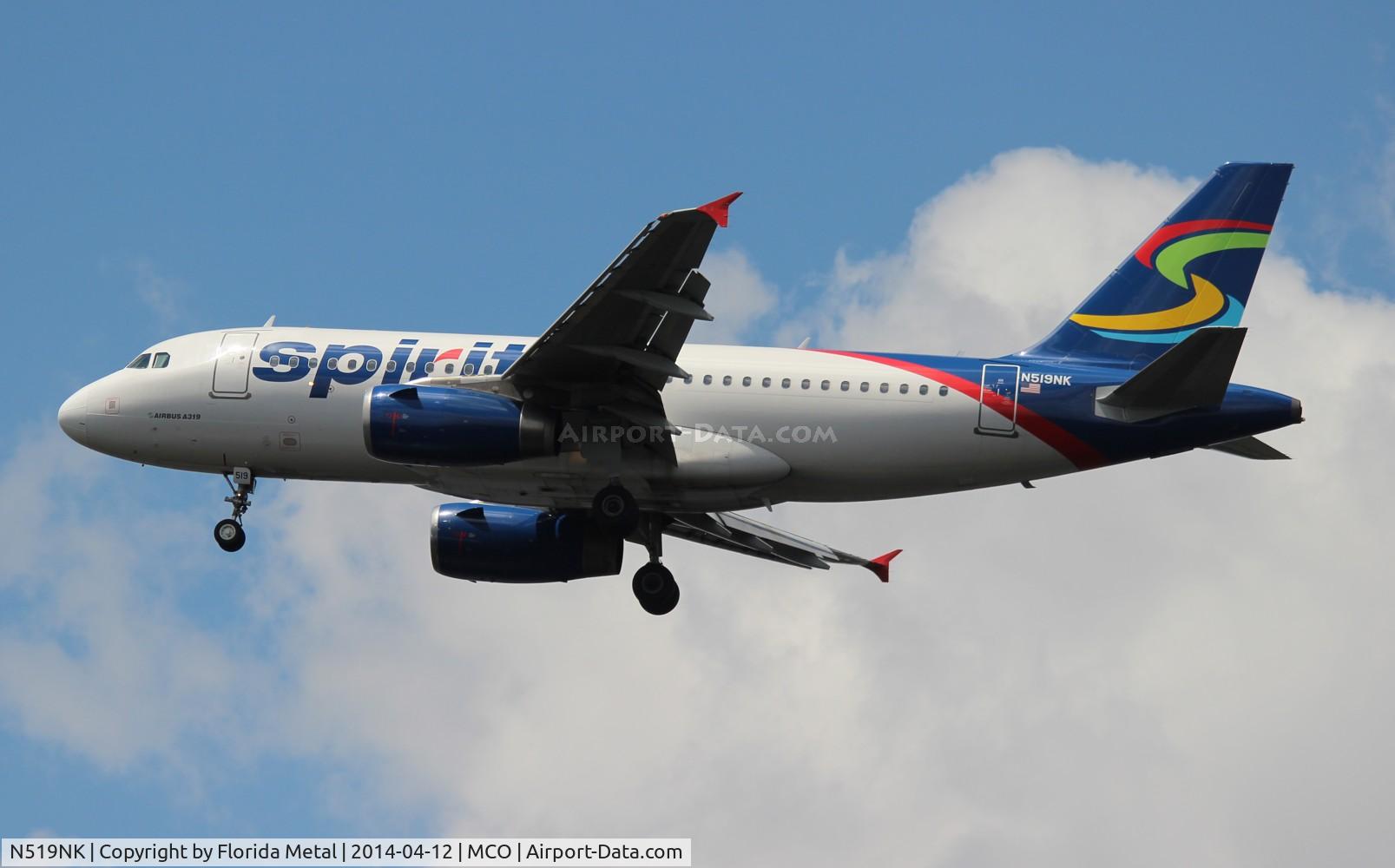 N519NK, 2006 Airbus A319-132 C/N 2723, Spirit
