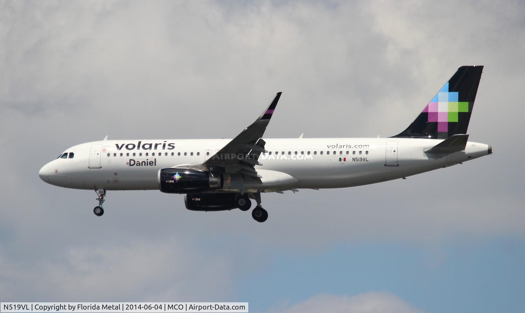 N519VL, 2013 Airbus A320-233 C/N 5510, Volaris