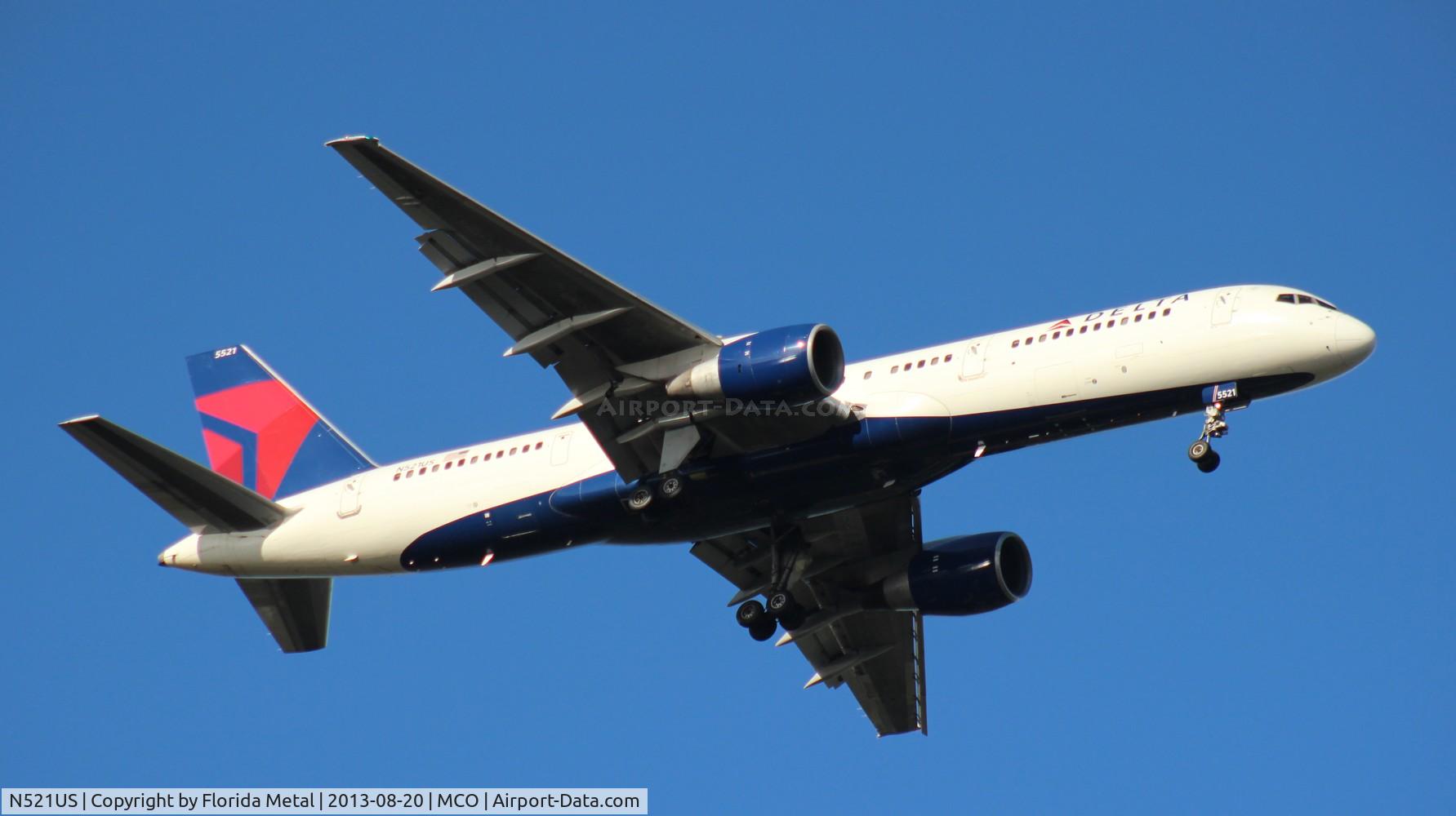 N521US, 1986 Boeing 757-251 C/N 23209, Delta