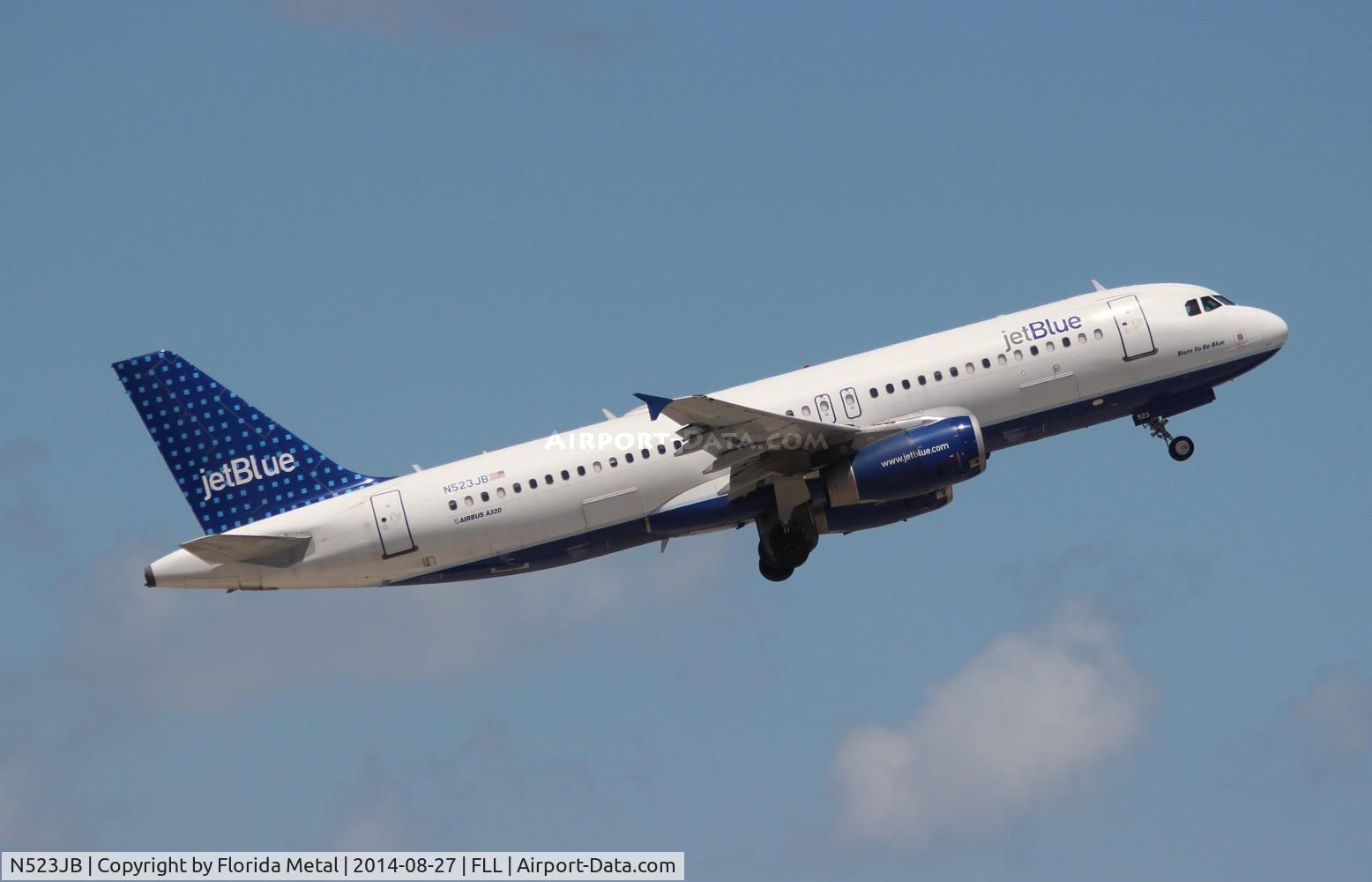 N523JB, 2001 Airbus A320-232 C/N 1506, Jet Blue