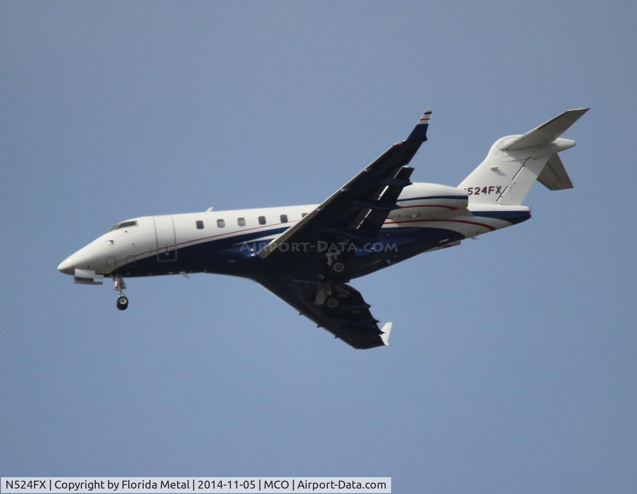N524FX, 2006 Bombardier Challenger 300 (BD-100-1A10) C/N 20095, Flex Jet