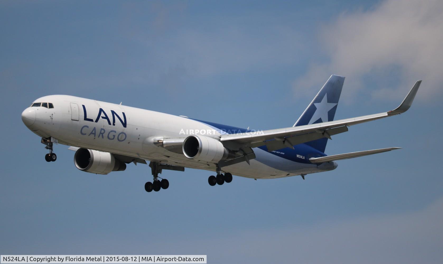 N524LA, 2007 Boeing 767-346F C/N 35816, LAN Cargo