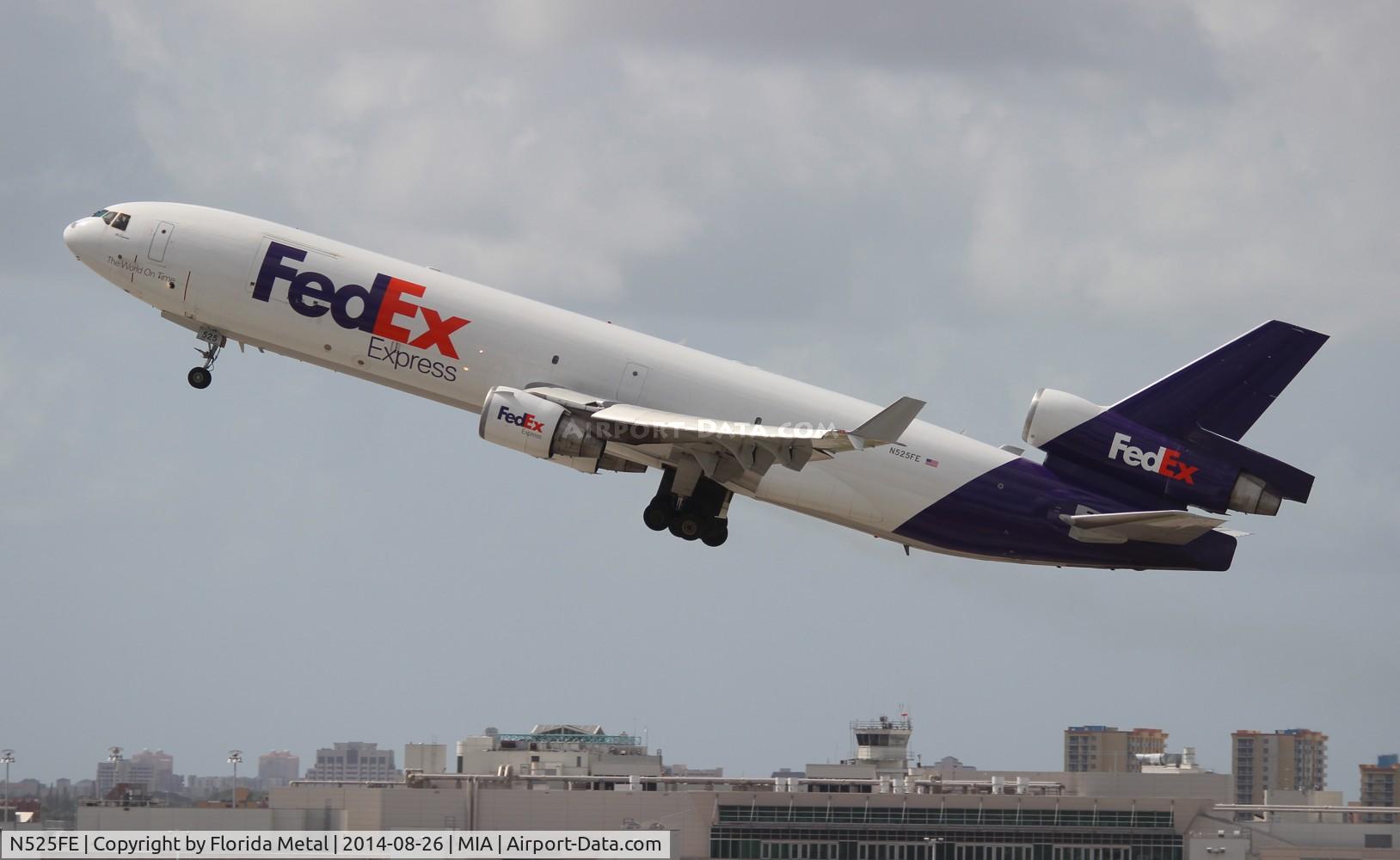 N525FE, 1992 McDonnell Douglas MD-11F C/N 48565, Fed Ex MD-11F