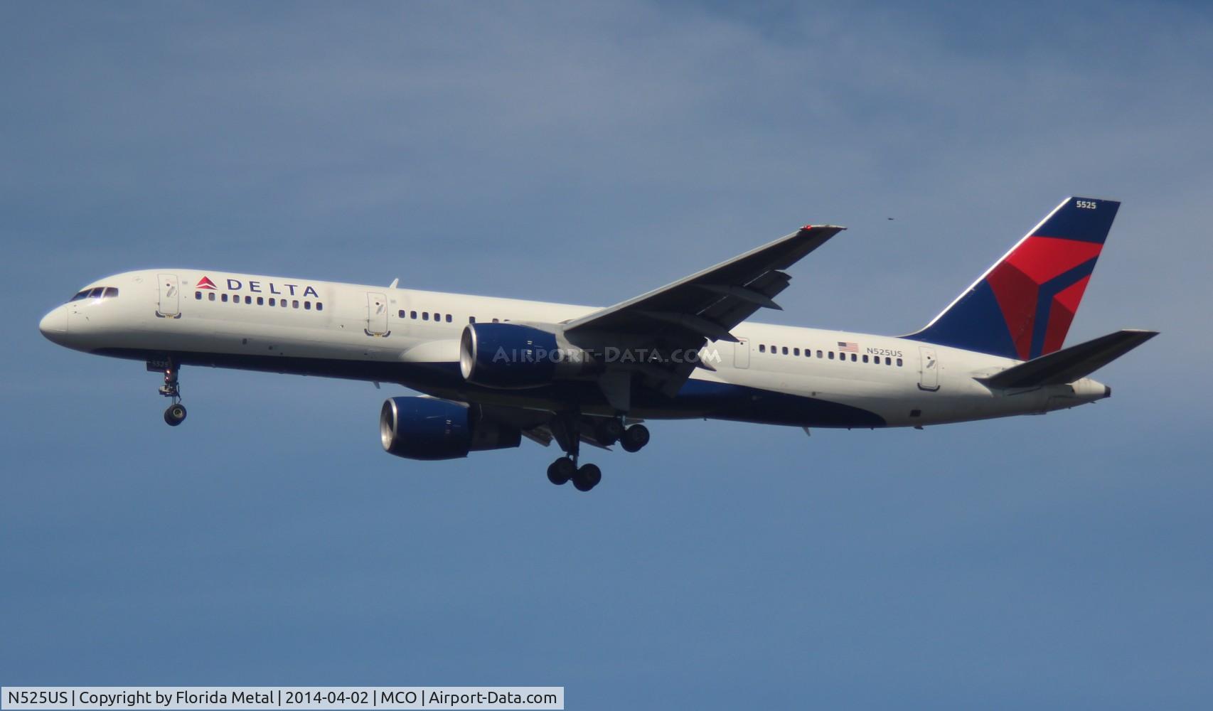 N525US, 1987 Boeing 757-251 C/N 23619, Delta