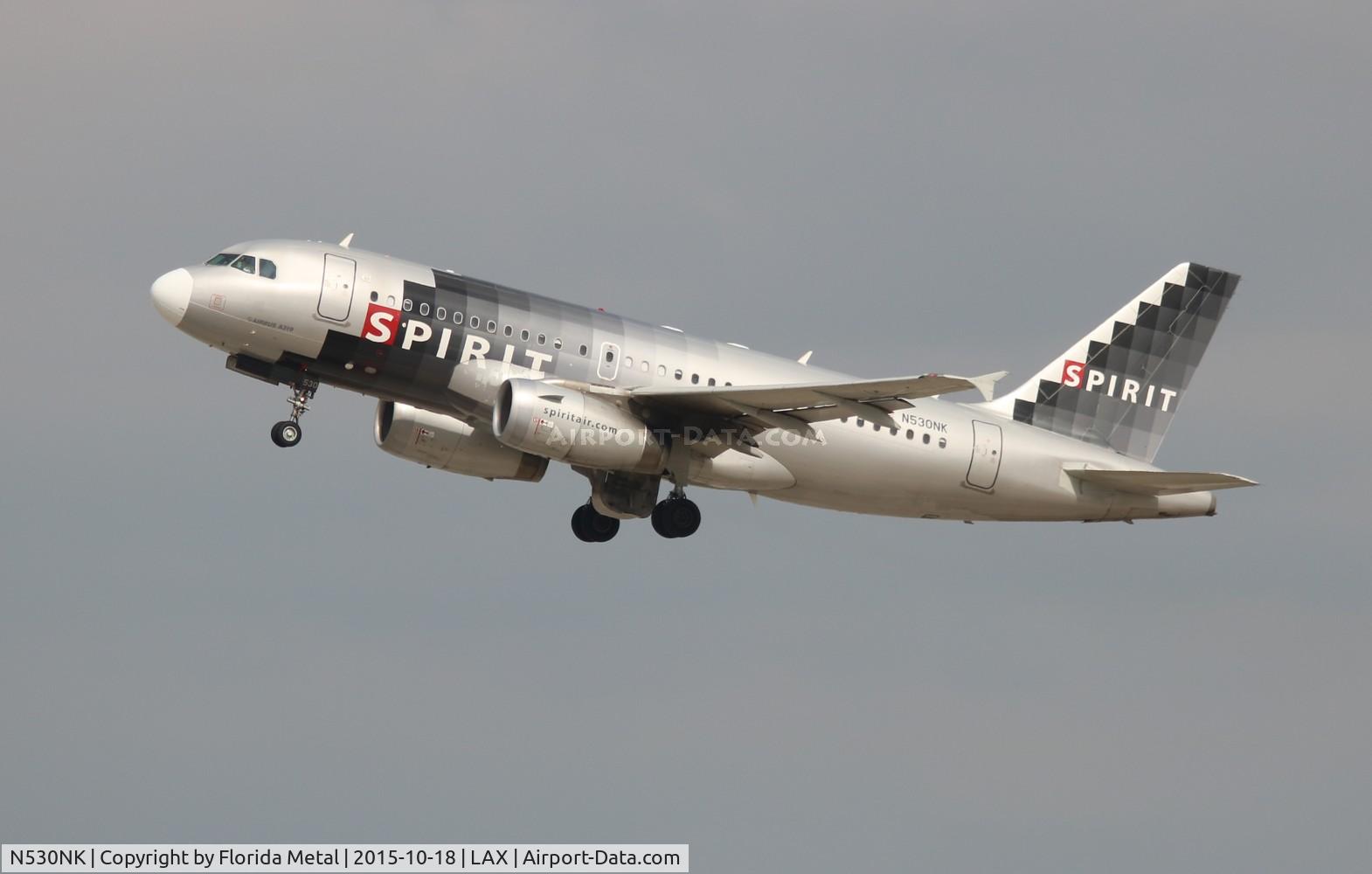 N530NK, 2007 Airbus A319-132 C/N 3017, Spirit