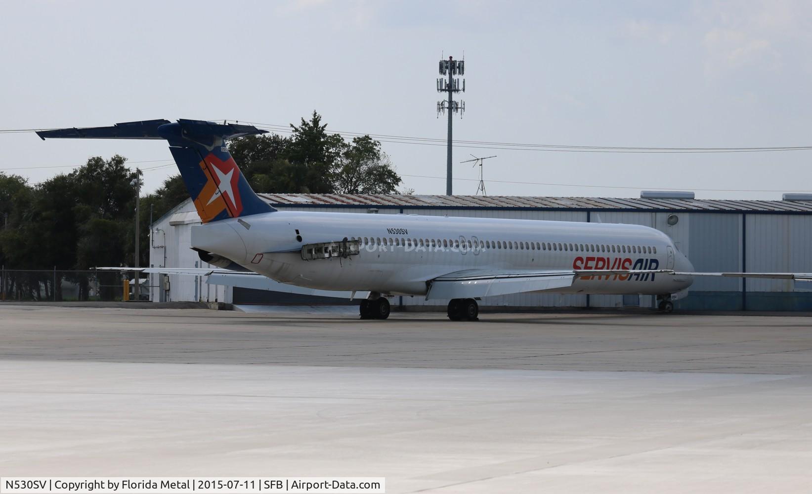 N530SV, 1991 McDonnell Douglas MD-82 (DC-9-82) C/N 53055/1857, Servisair Angola