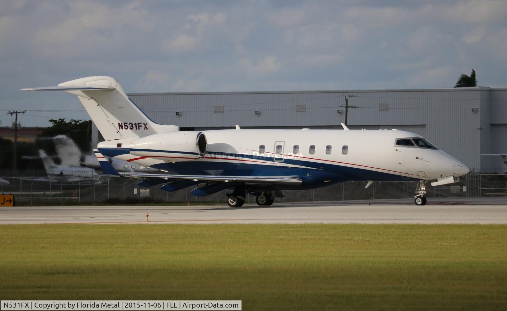 N531FX, 2007 Bombardier Challenger 300 (BD-100-1A10) C/N 20150, Flexjet