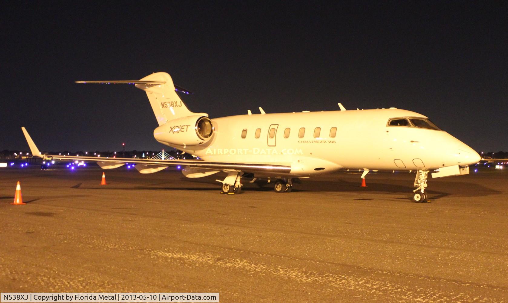 N538XJ, 2008 Bombardier Challenger 300 (BD-100-1A10) C/N 20224, XOJet