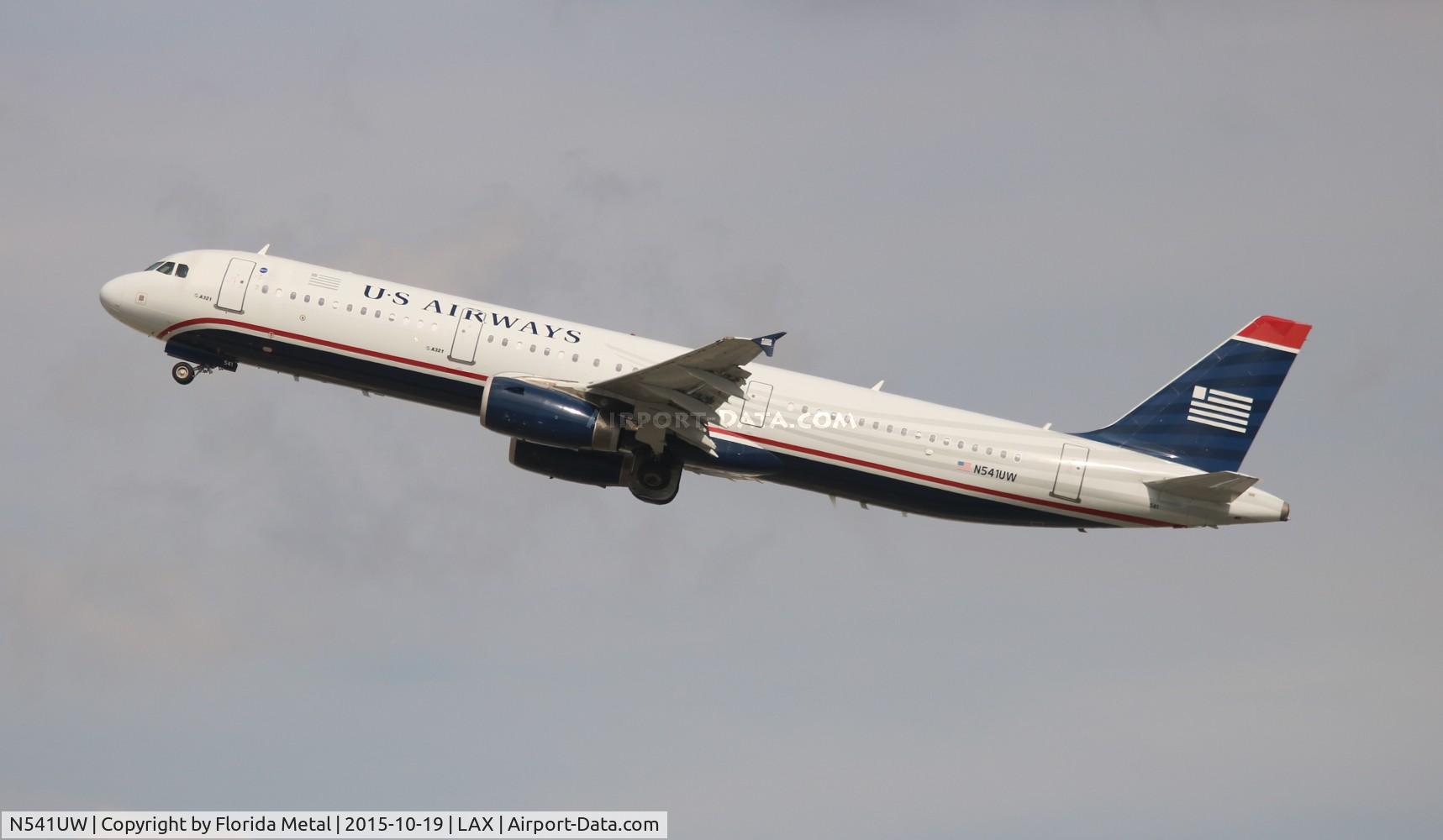 N541UW, 2009 Airbus A321-231 C/N 4123, USAirways
