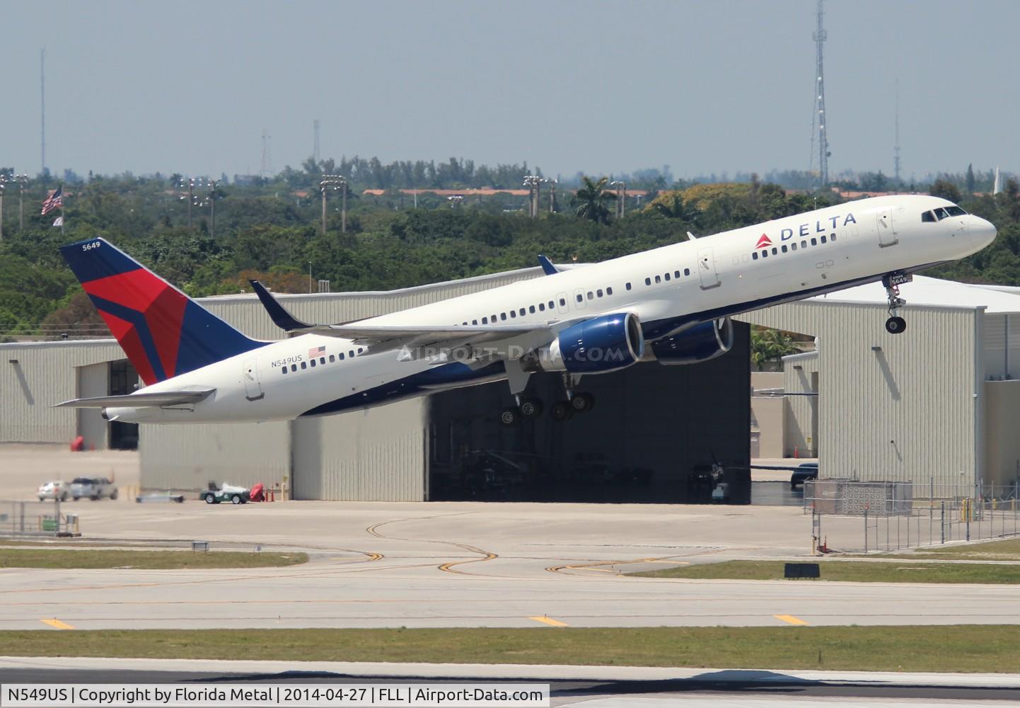 N549US, 1996 Boeing 757-251 C/N 26496, Delta