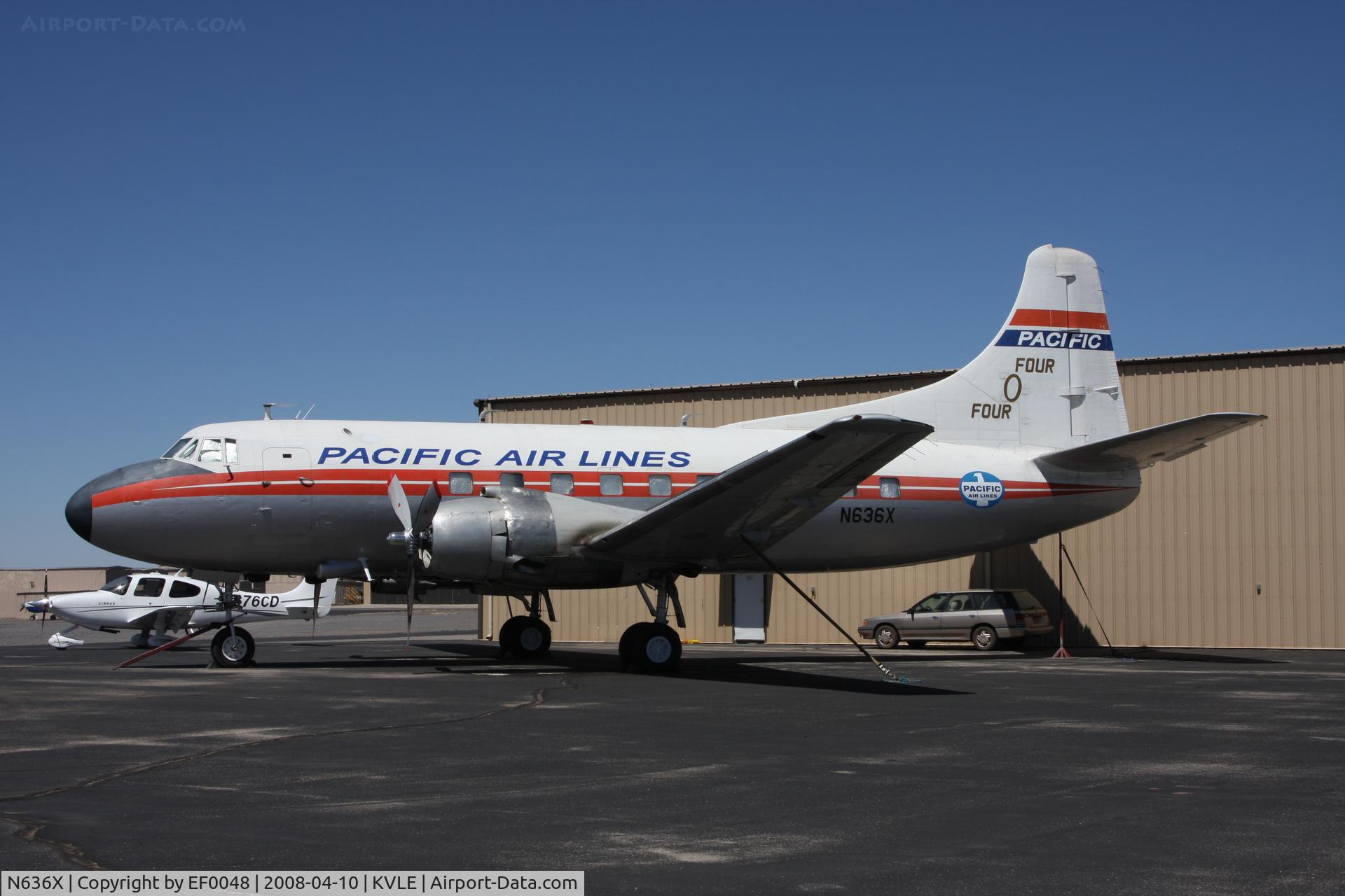 N636X, 1952 Martin 404 C/N 14135, Had not long arrived when I took this pic