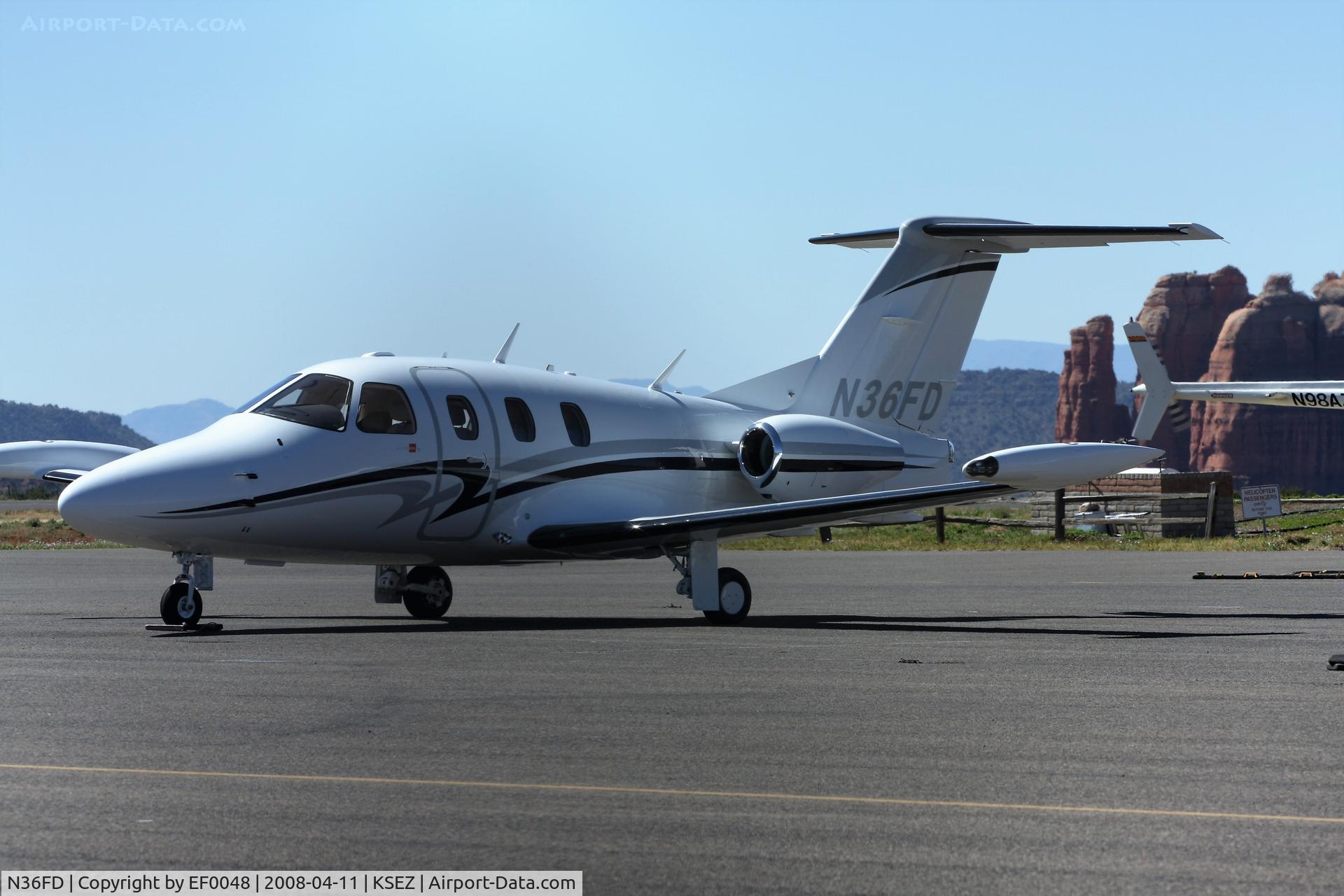 N36FD, 2008 Eclipse Aviation Corp EA500 C/N 000137, brand new when photo taken