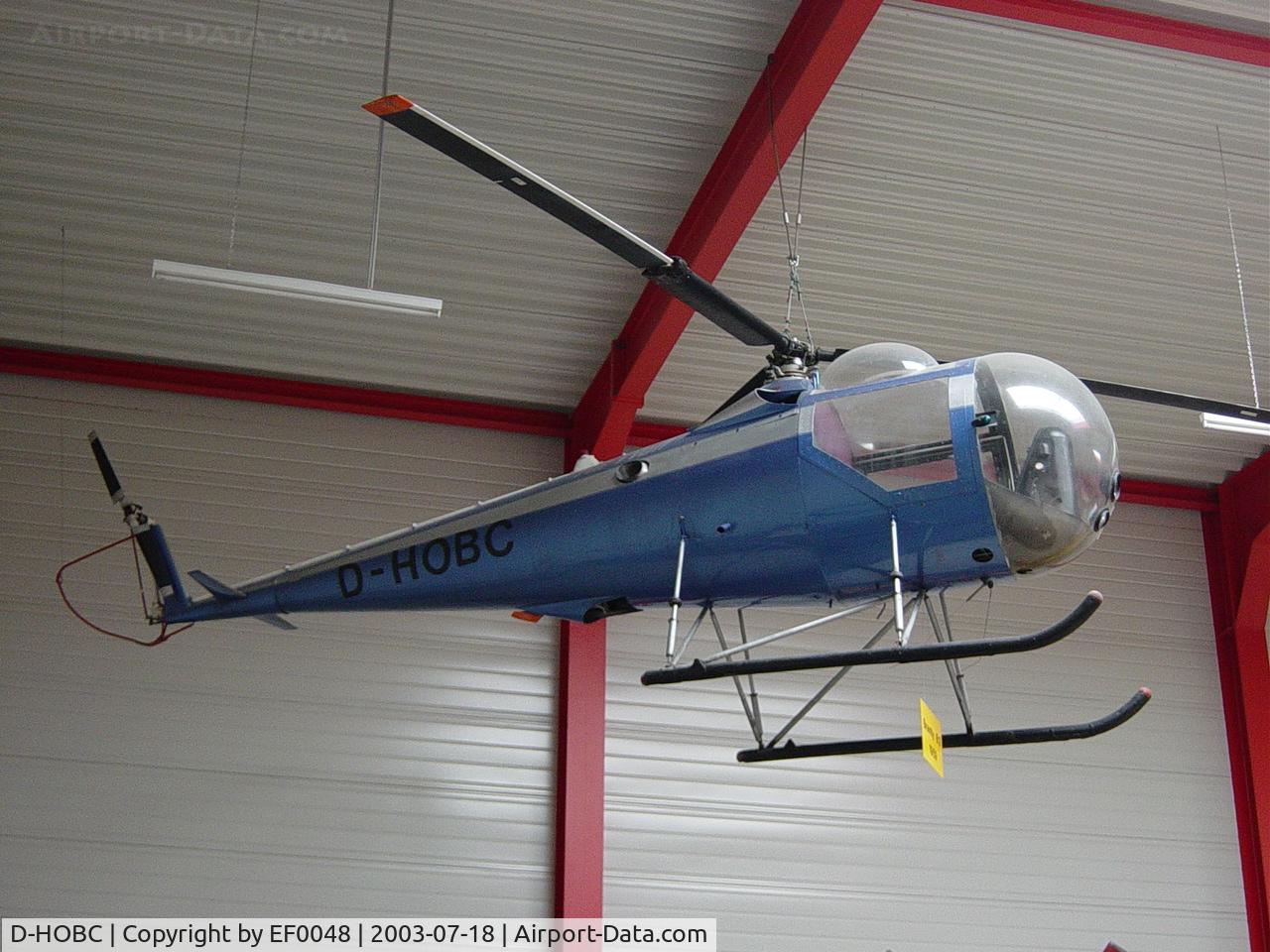 D-HOBC, 1961 Brantly B-2 C/N 93, Junior Museum