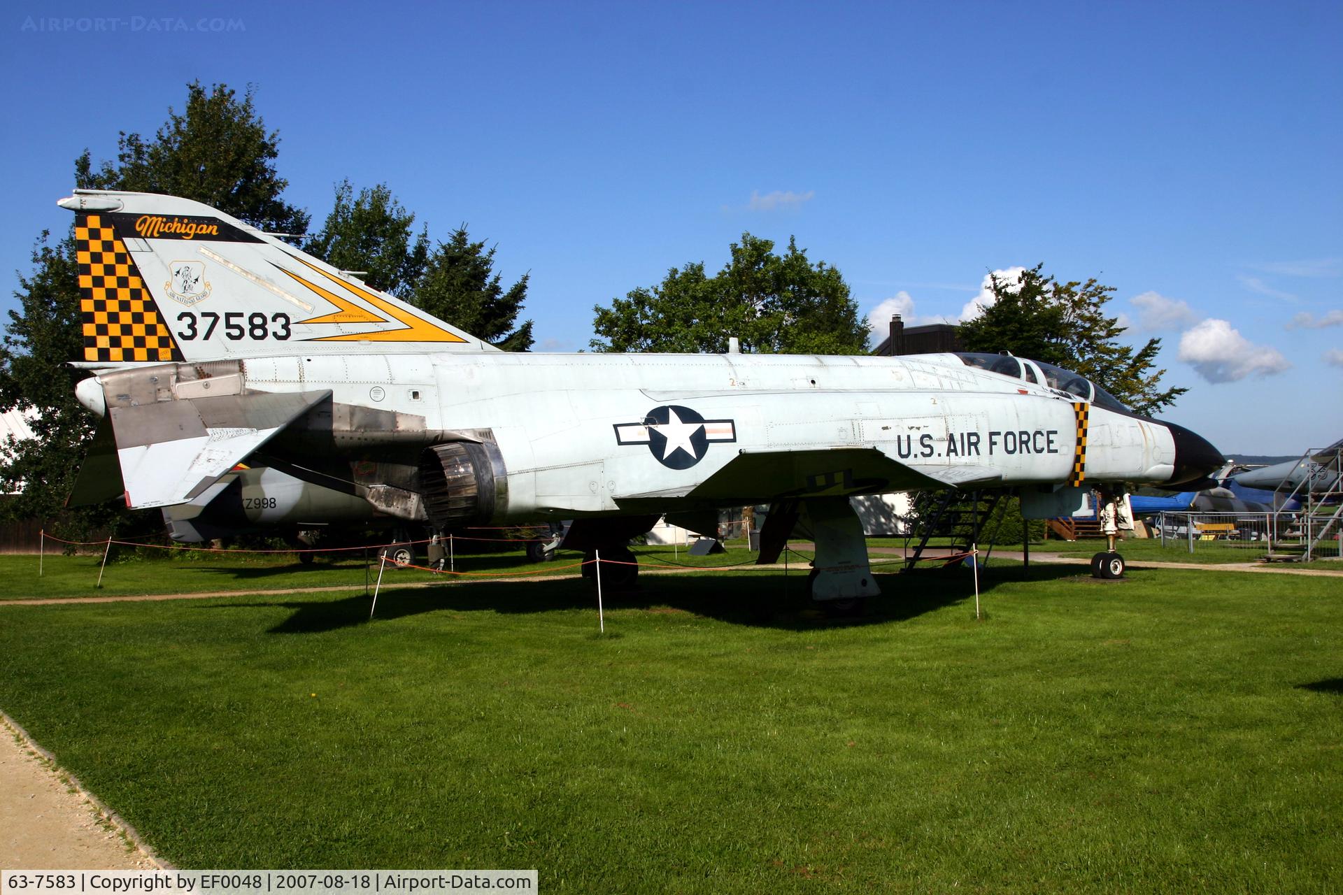63-7583, 1963 McDonnell F-4C Phantom II C/N 635, Junior Museum Germany
