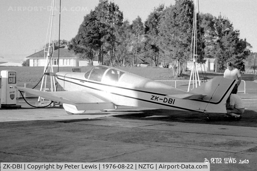 ZK-DBI, Falconar F-12A Cruiser C/N AACA/102, F W J Wright, Tauranga