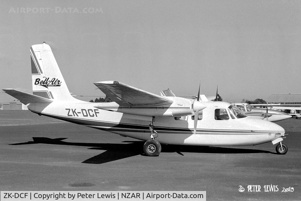 ZK-DCF, Aero Commander 500A C/N 500-A-1274-97, Bell-Air Executive Air Travel Ltd., Whakatane 1979