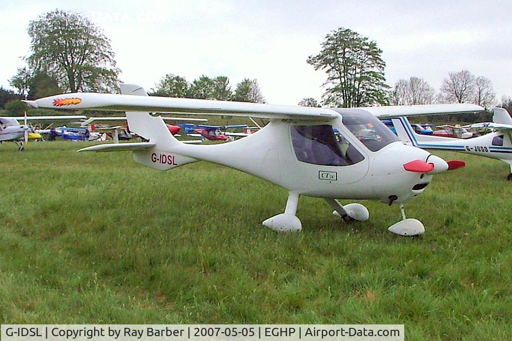 G-IDSL, 2002 Flight Design CT2K C/N 7922, Flight Design CT-2K [02-06-02-04] Popham~G 05/05/2007